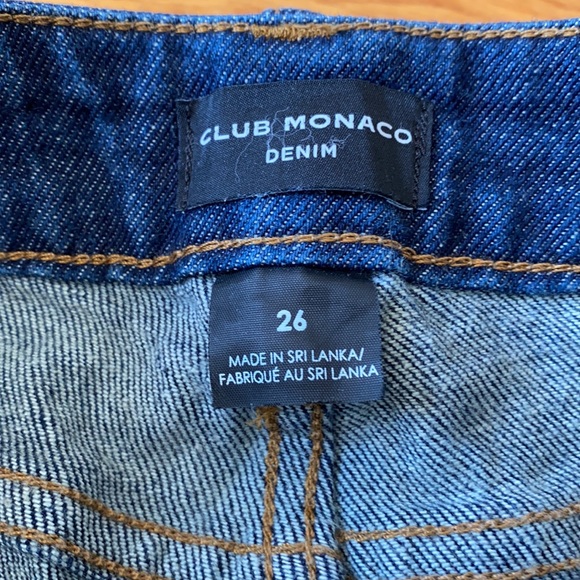 The Perfect Bootcut Jean, Club Monaco Size 26 - Picture 2 of 3